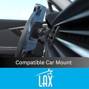 LAX MagSafe Compatible Car Mount-MAGAIRVNT