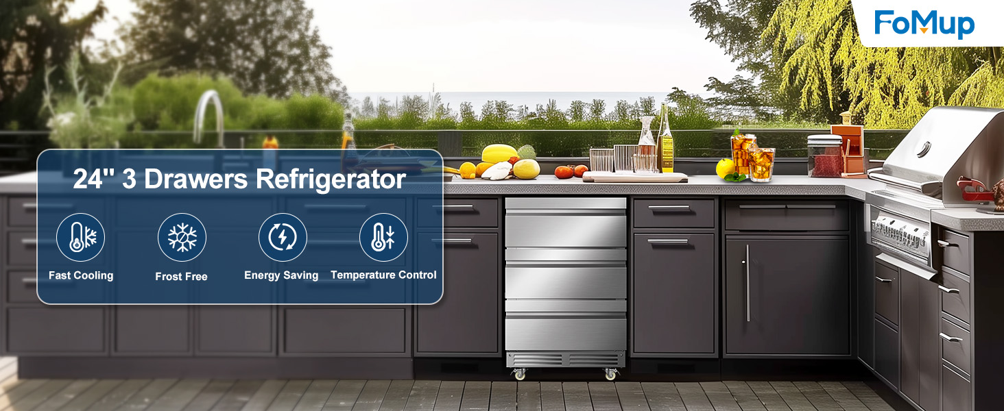drawer refrigerator