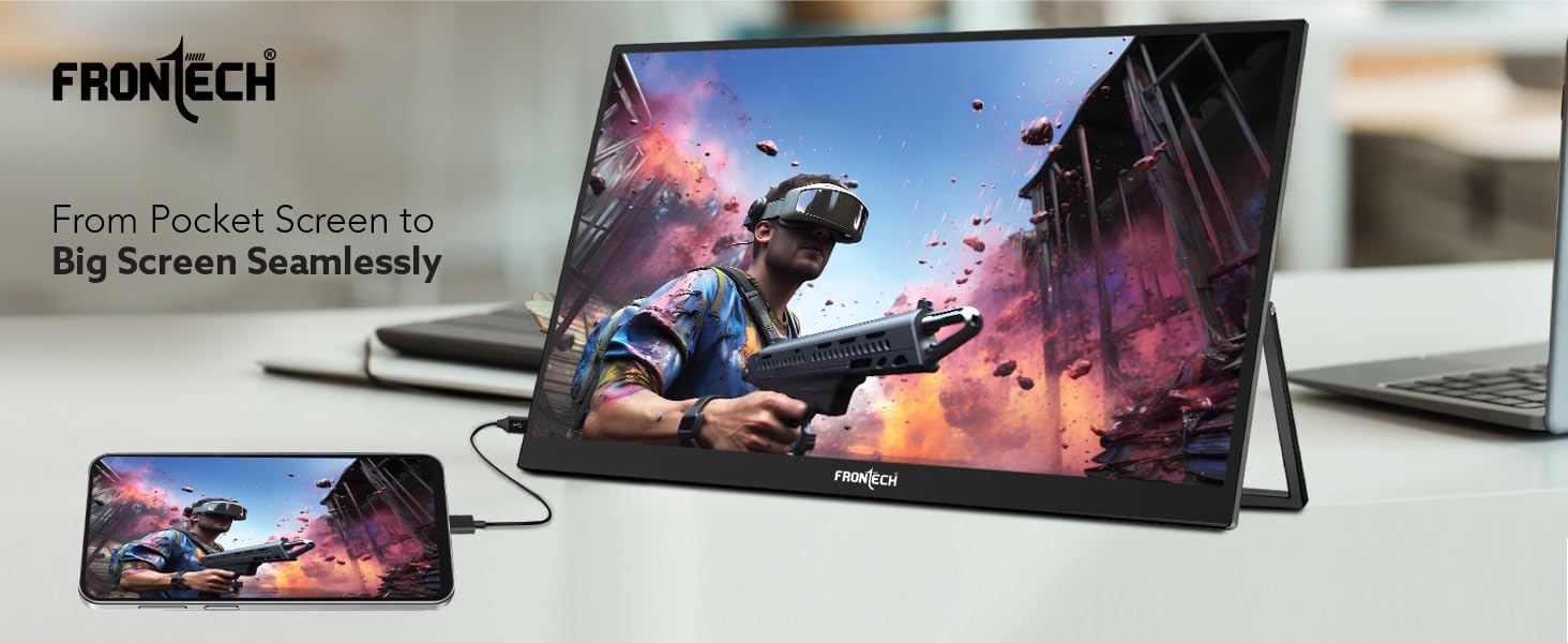 Frontech Protable Monitor MON-0023
