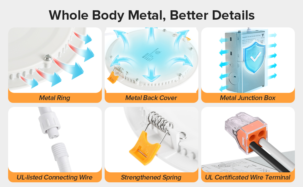 led 6 inch recessed lighting