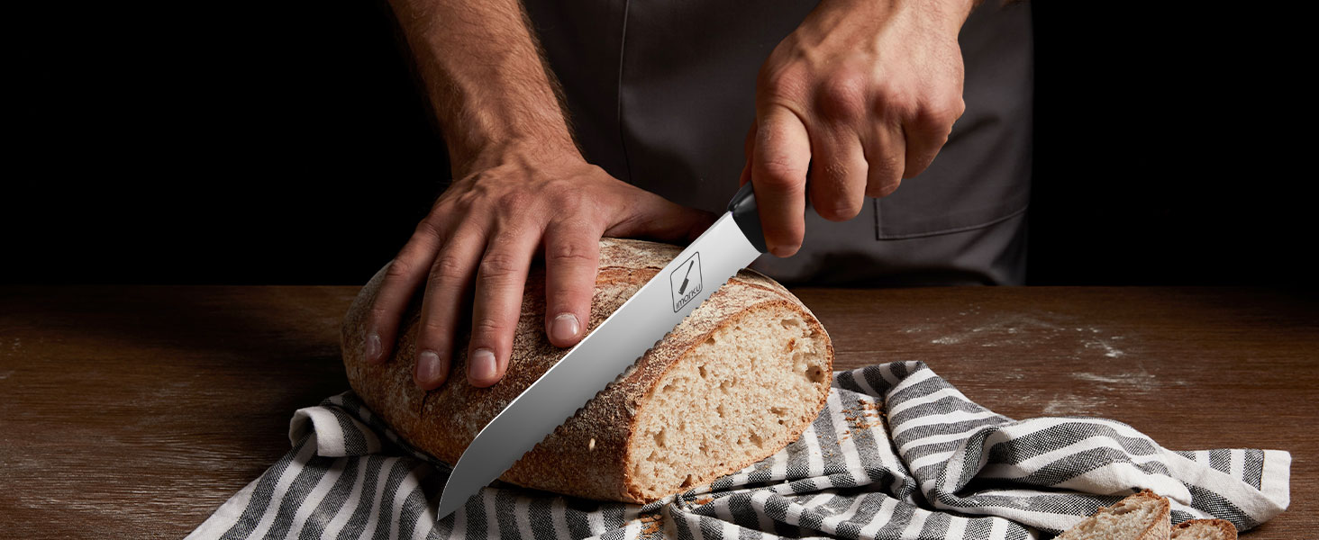 8" Serrated bread knife