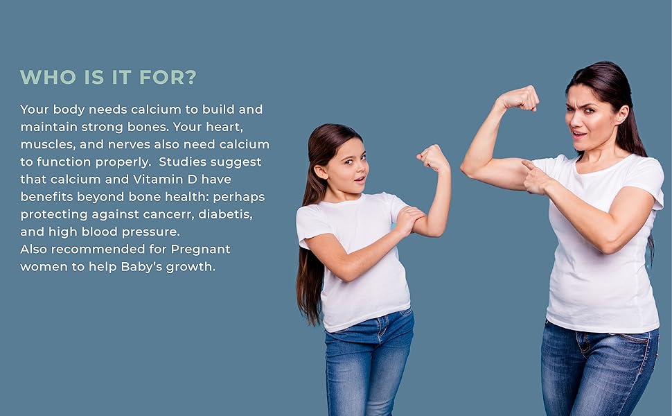 Who can take holistic calcium tablets