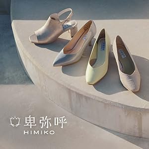 Amazon | 卑弥呼(ヒミコ) Vカットミュールサンダル/653202ピンク