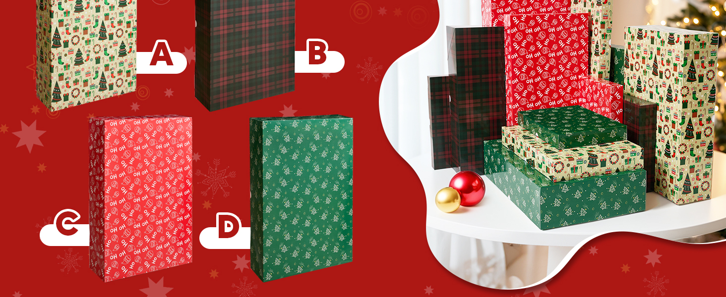 gift boxes with lids for presents