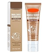 Wenrny Whole Body Deodorant for Women - 72 Hour Odor Control Women's Deodorant Invisible Cream Tu...