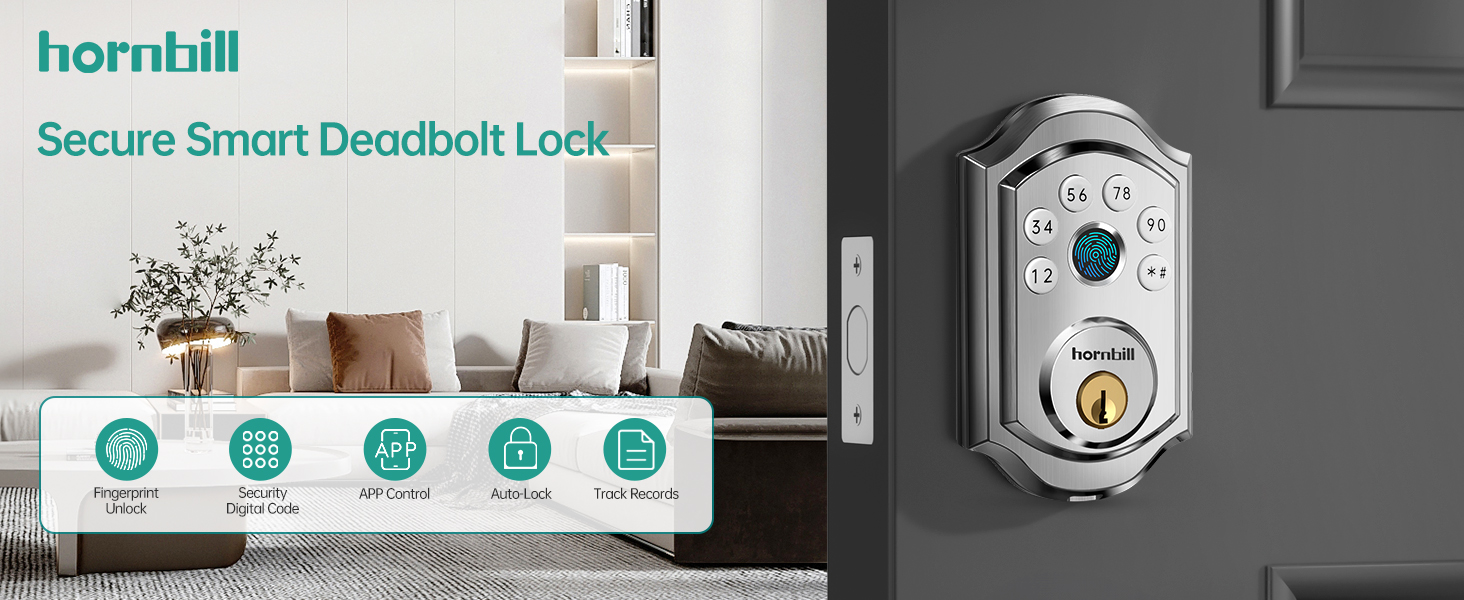 Hornbill Smart Deadbolt Lock