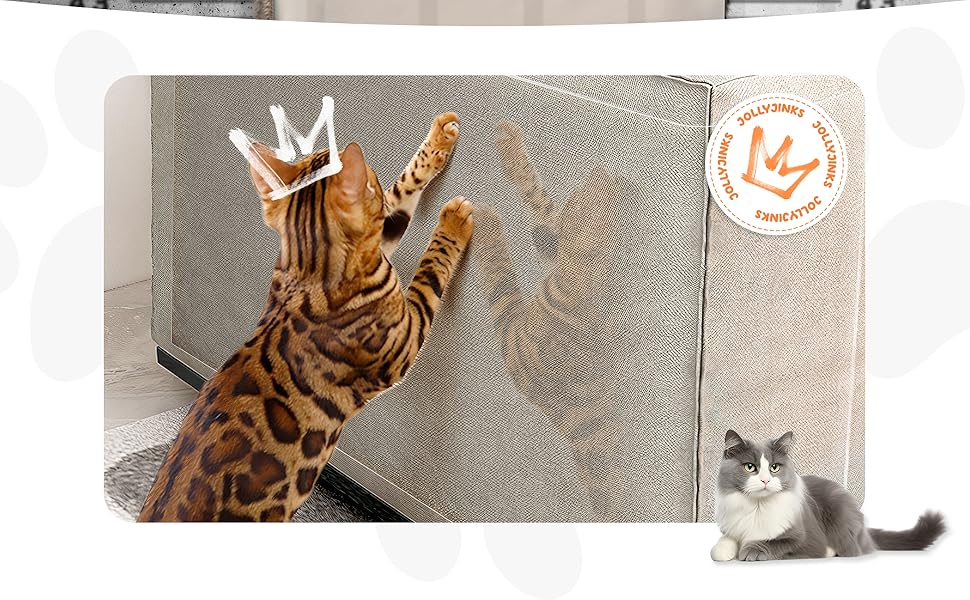 JOLLYJINKS 10 Pack AntiScratching Furniture Protector