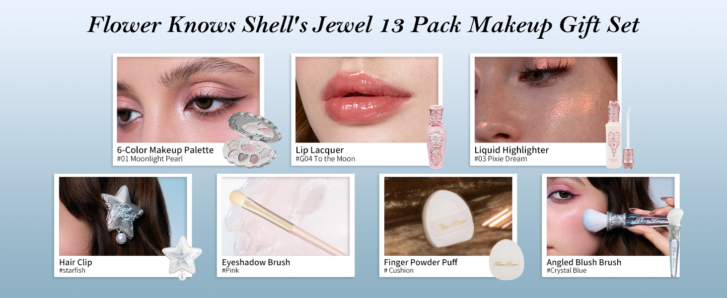 Flower Knows Strawberry Cupid 12-Piece Makeup Gift Box Set