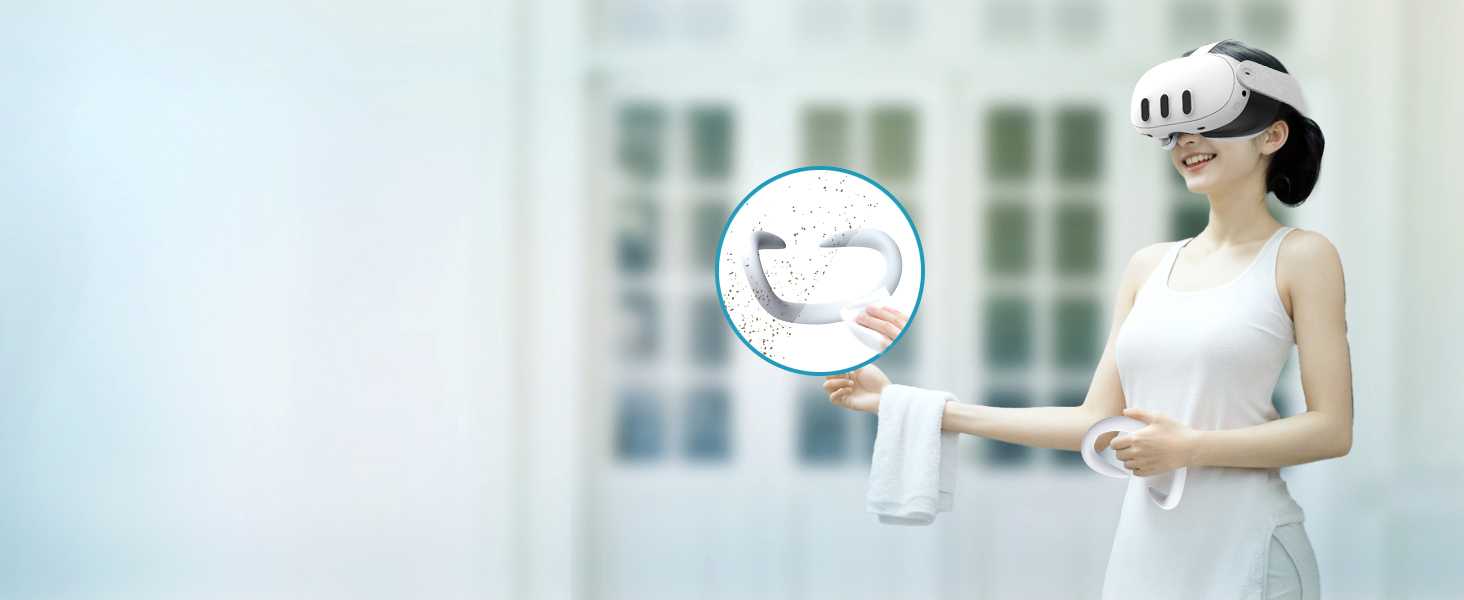 silicone vr face cover for quest 3