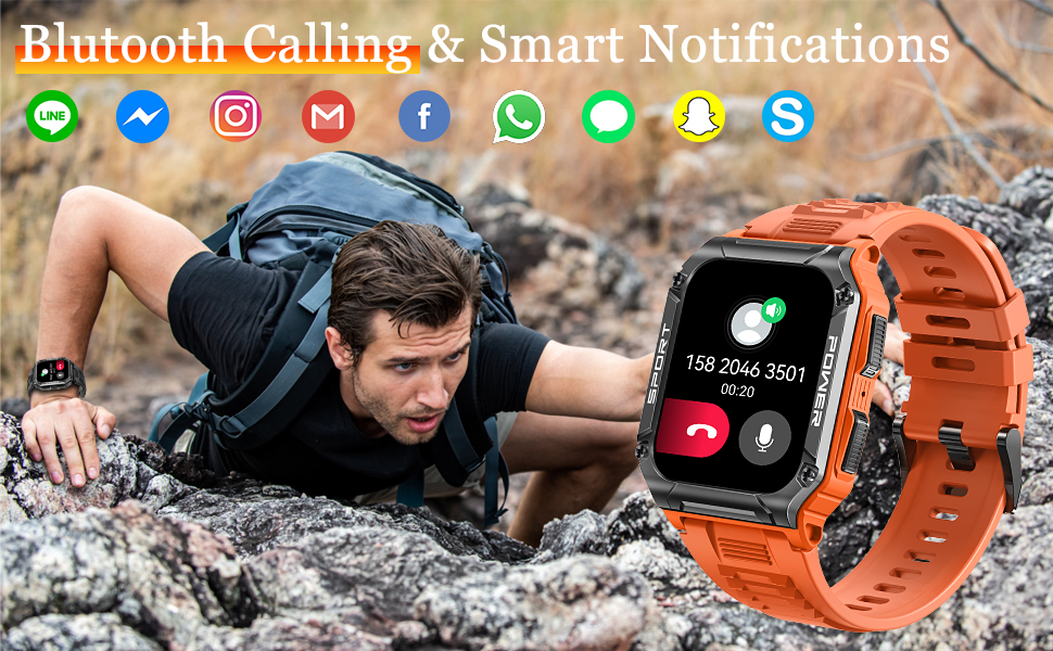Smart Watch with Text and Call