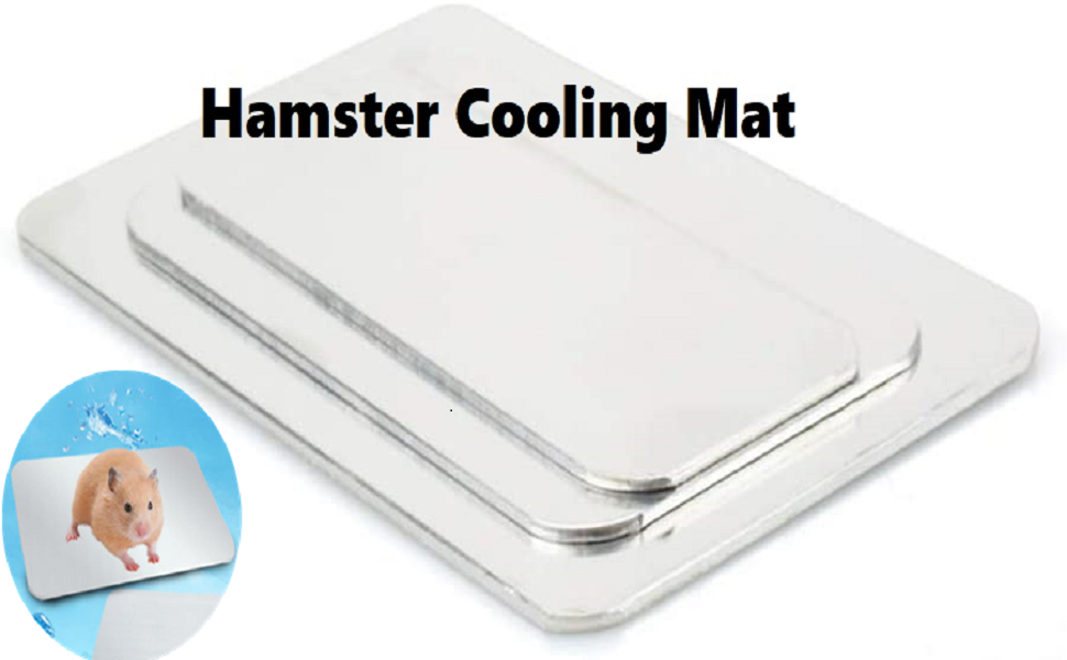 POPETPOP Small Animal Cooling Pad Hamster Summer Ice Bed Antibite