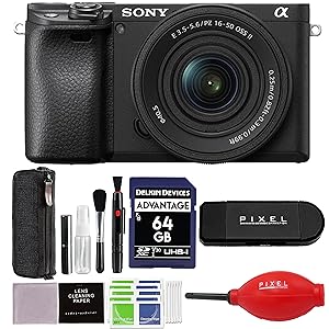 Amazon.com : Sony a6400 Mirrorless Camera with 16-50mm f/3.5