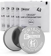 EEMB CR1620 Battery 5 Pack CR1620 3V Lithium Battery Button Coin Cell Batteries 1620 Battery ECR1...