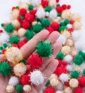 Christmas pom pom