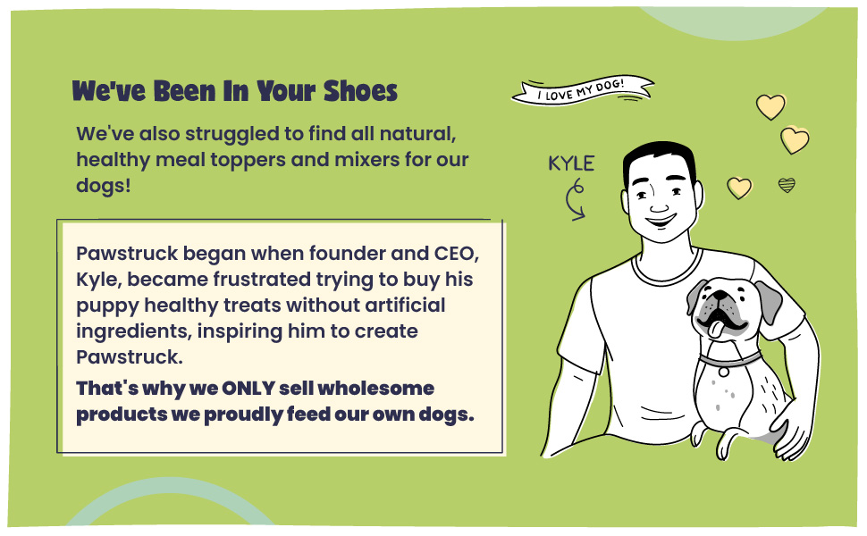 Pawstruck Vet Air Dried Dog Food Toppers for