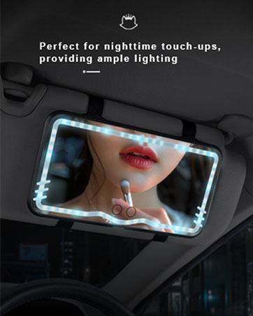 Car Visor LED Vanity Mirror