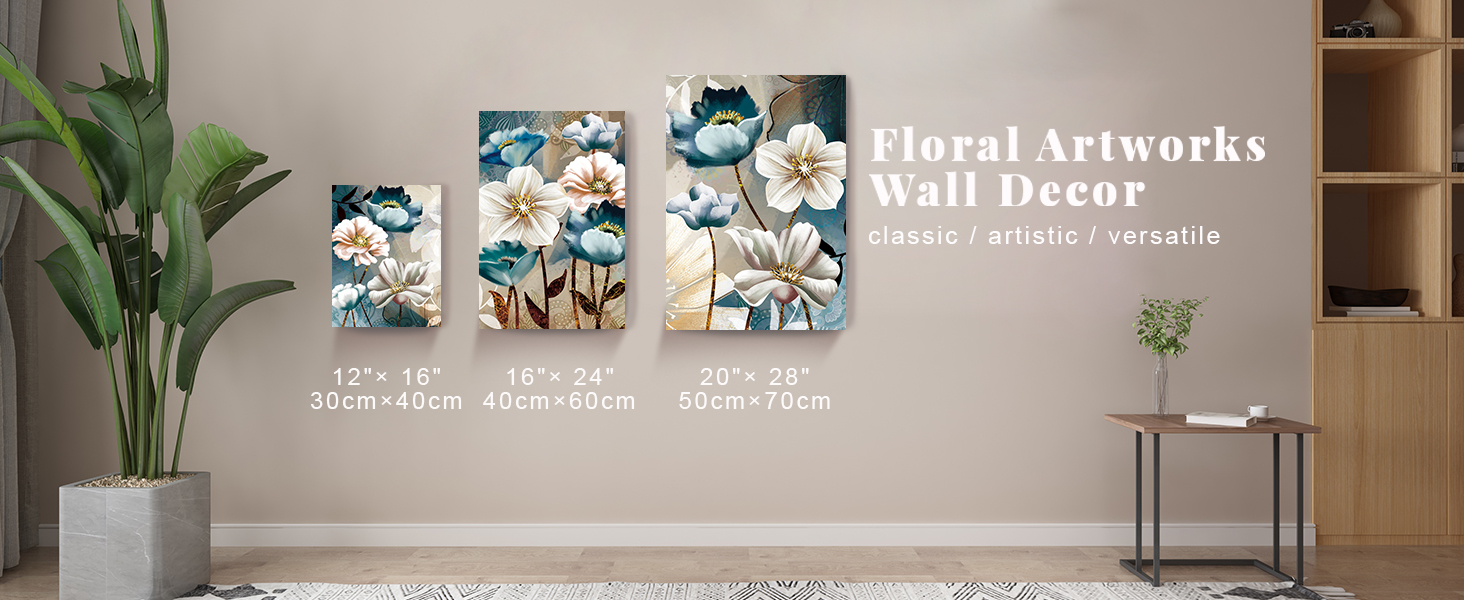 lotus flower canvas wall art