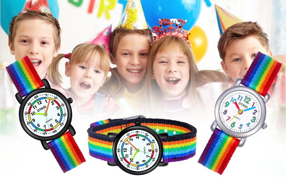 Kids Watches, Analogue Quartz Watch Children's First Watch Daily Water