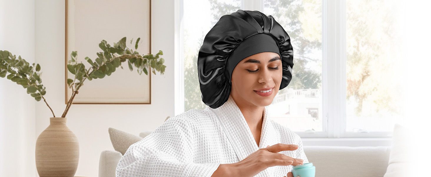 Bonnet de Nuit en Soie