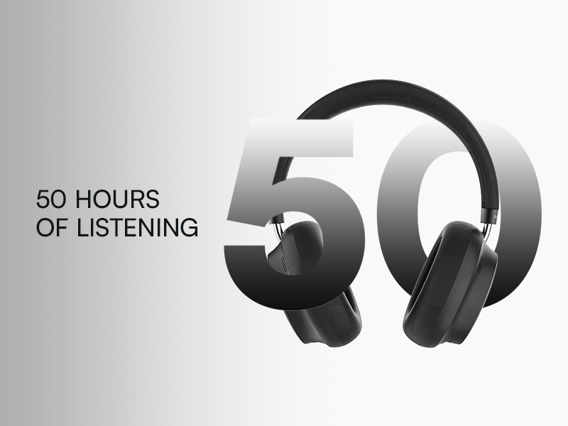 50 hours of listening
