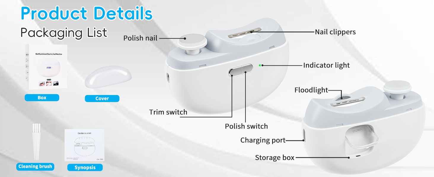 electric nail clippers