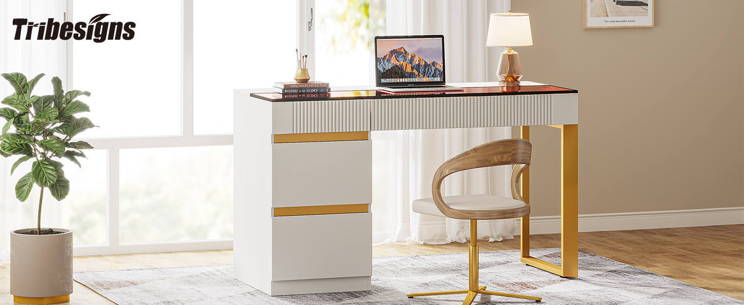 desk with drawer