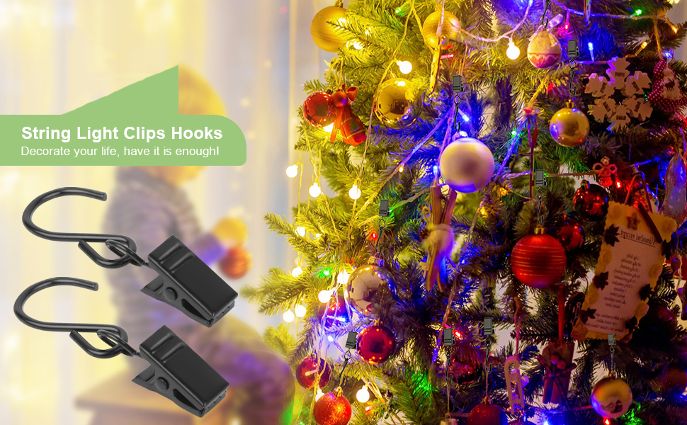 36Pcs Curtain Clips, Hook for Hanging, S Hook Clips