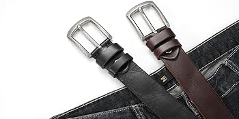 mens leather belt