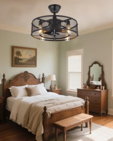 ceiling Fan with Light for Bedroom