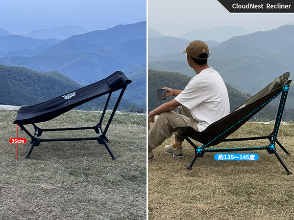 Amazon｜TENPLAY 2025年モデル リクライニングチェア アウトドア