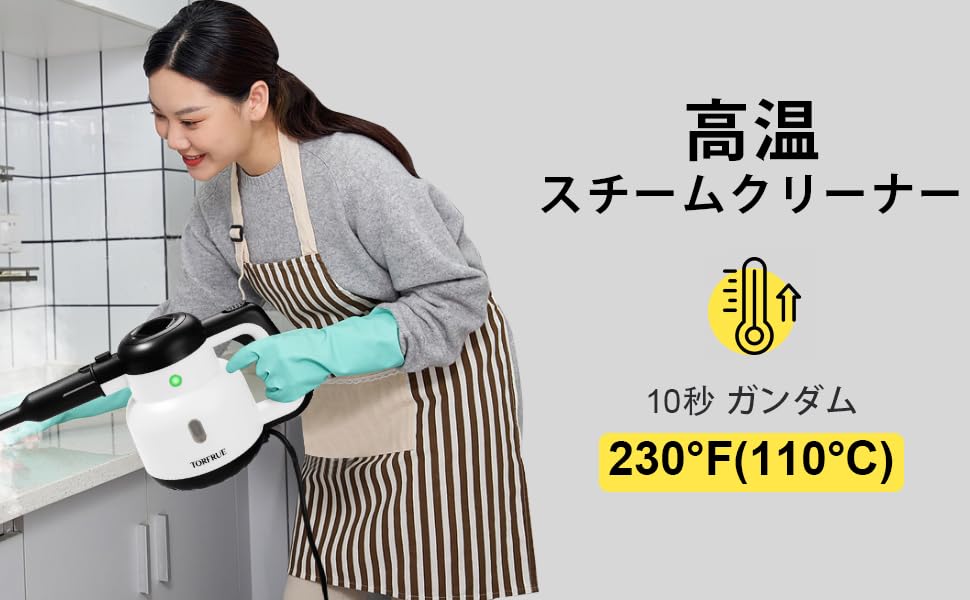 スチームクリーナー 21ピースアクセサリーセット雀荘付き スチームクリーナー 21ピースアクセサリーセット雀荘付き