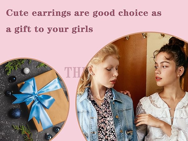 screw back earrings for girls