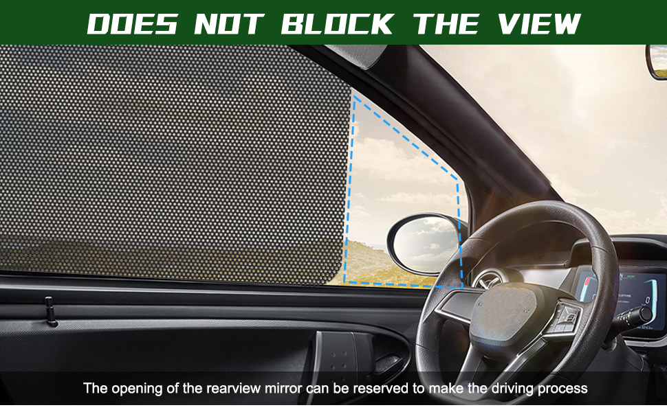 Car Side Window Sunshade