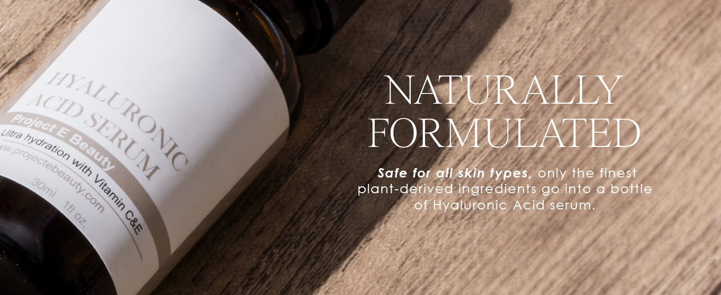 hyaluronic acid serum for face hydrating plumping moisturizing anti-aging anti-wrinkle elasticity