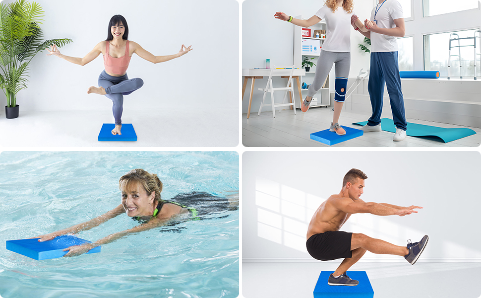 Feestars Foam Balance Pad, Exercise Balance Board for