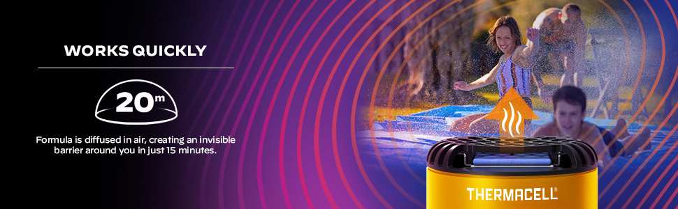 Patio Shield is easy to use and provides hours of scent-free, mess-free defense against mosquitoes