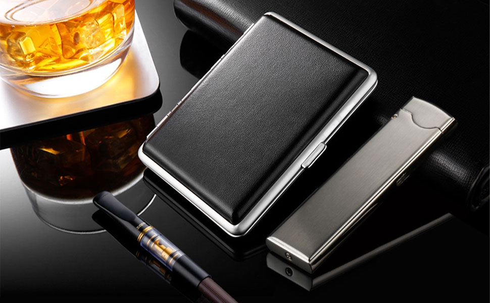 小物 blank smoking leather globe Leather Case PDF Pattern - Cigarette Box, Card Case, Leather