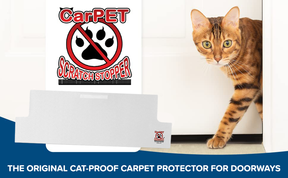 KittySmart Carpet Scratch Stopper Dual Flooring Stop
