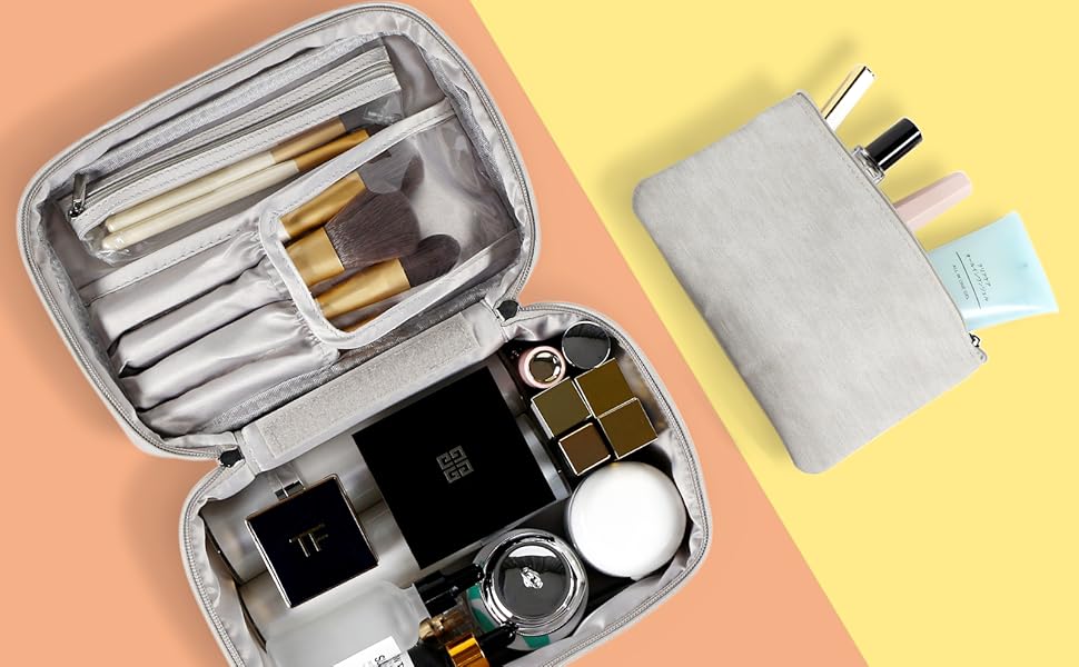 EXERZ Vanity Case/ Cosmetic Case/ Makeup Bag/ Toiletry Organiser