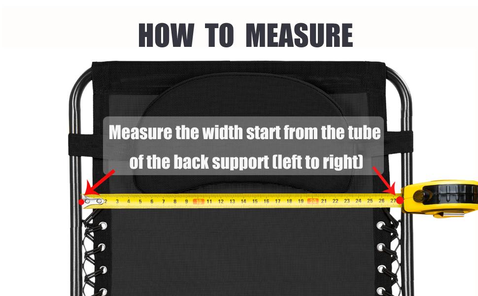 IKEPAHOK Gravity Chair Replacement Fabric, Zero Gravity