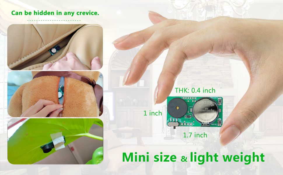 CCMIOCO Mini PCB Lrritating Noisemaker, Prank Stuff, Small