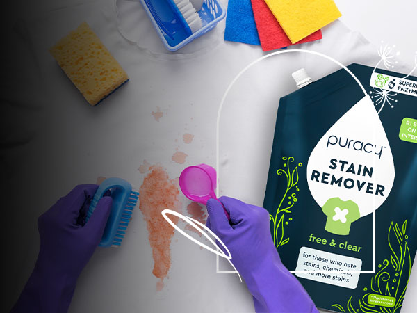 Color testing stain remover