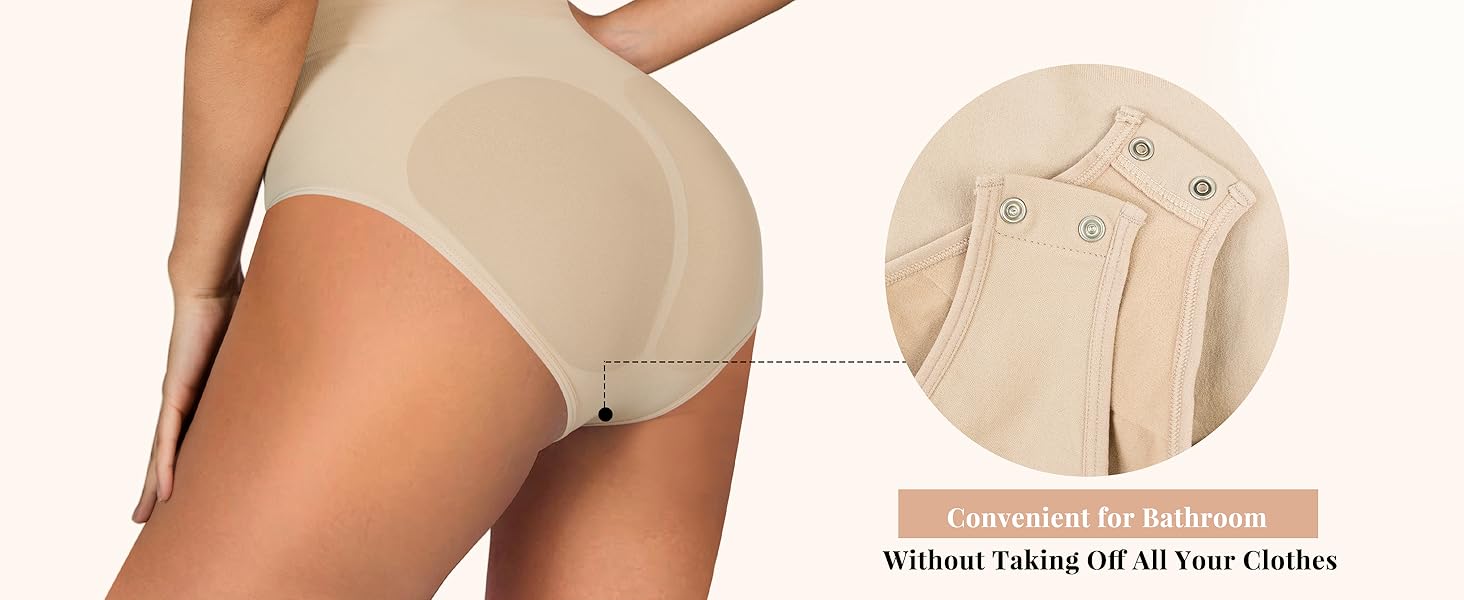 Bodysuit Shapewear for Women Tummy Control Seamless Body Shaper Faja Tops Butt Lifting Full Body