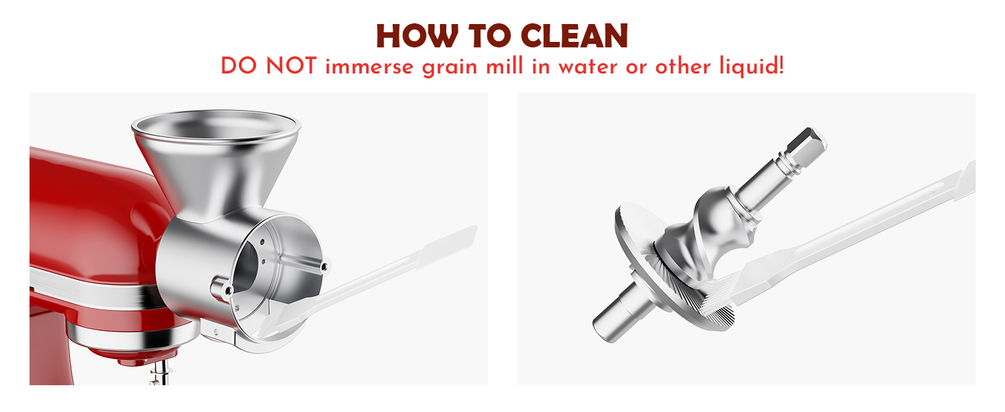 kitchenaid grain mill attachment