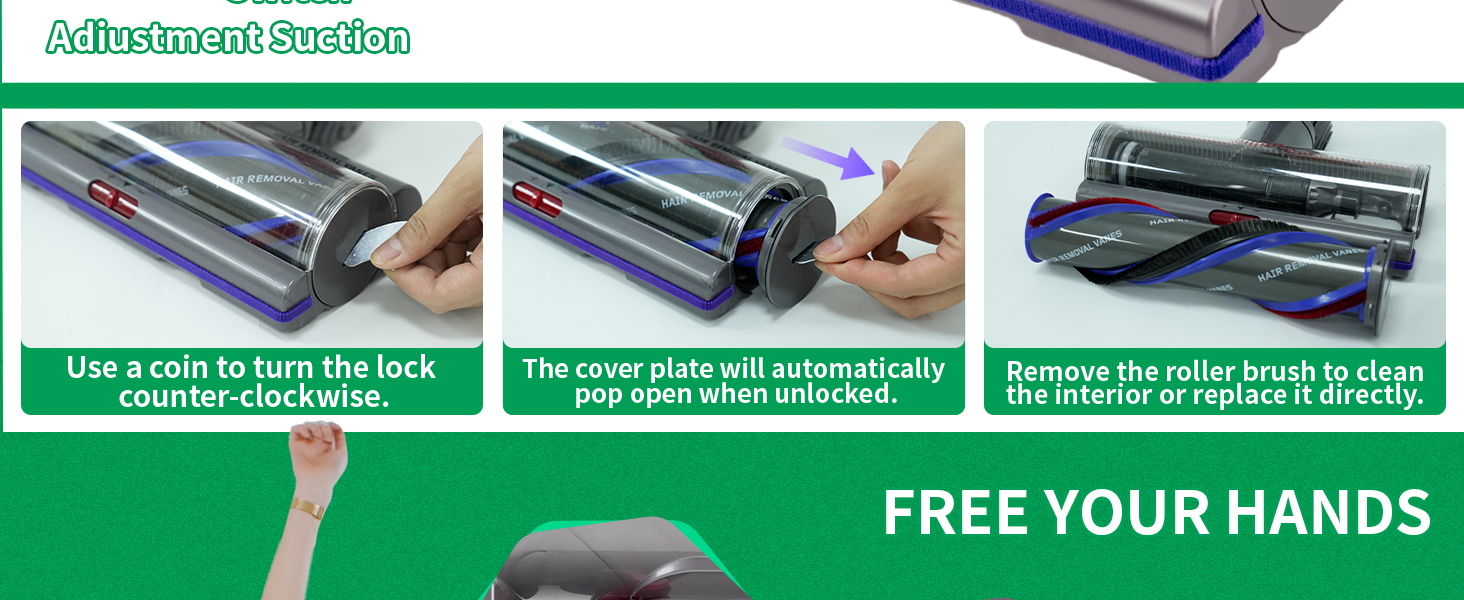 High Torque Brush Head