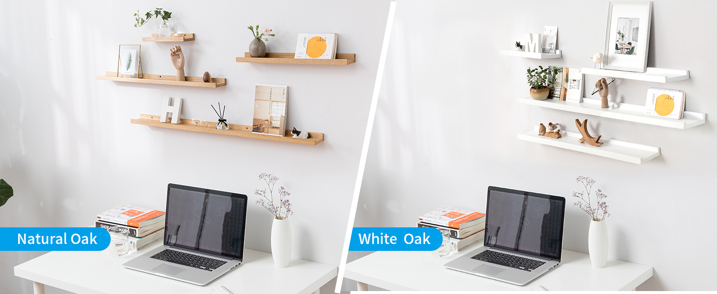 floating shelf picture ledge oak wall shelf wood photo shelf radiator shelf wood timber