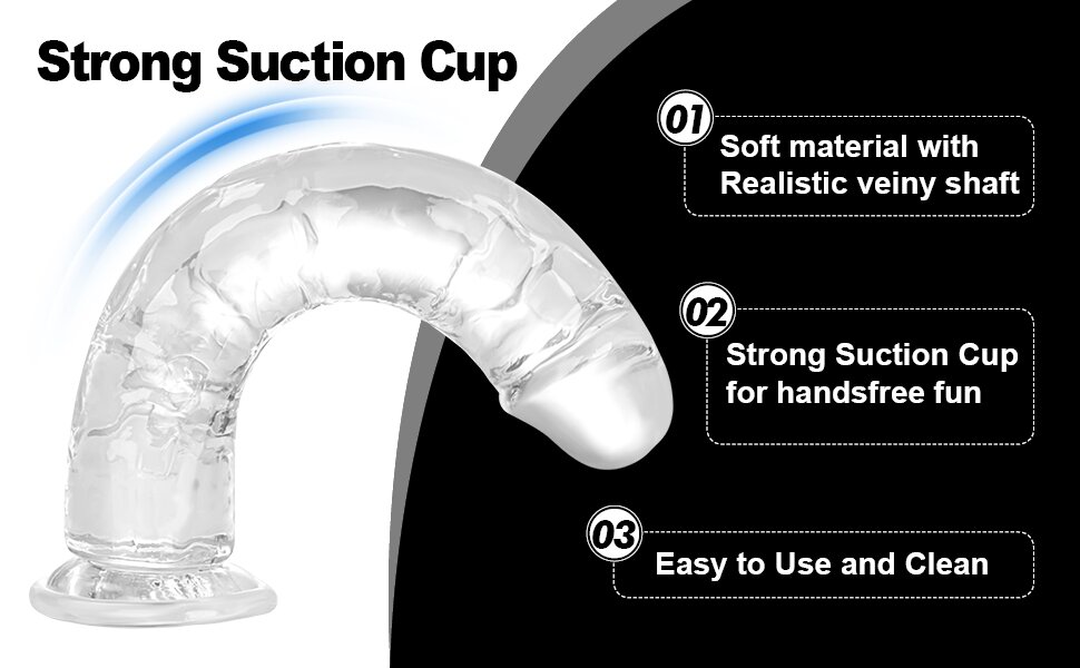 Realistic Dildo for Anal Play