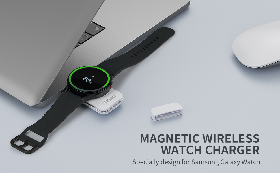 Chargeur Induction Samsung Galaxy S24 Ultra, Chargeur sans Fil Inductive  pour Smsung Galaxy Watch 6/5