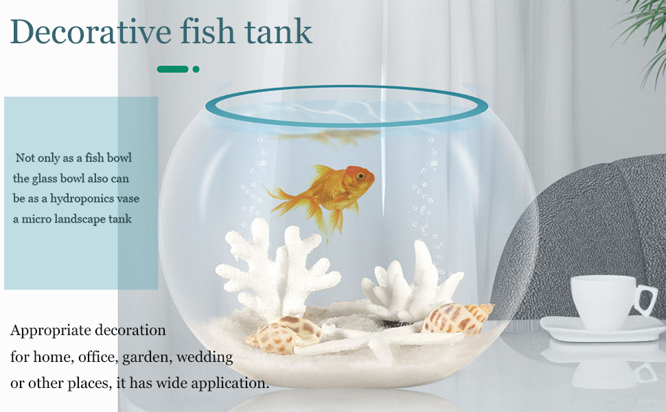 Aquarium Glass Fish Bowl 