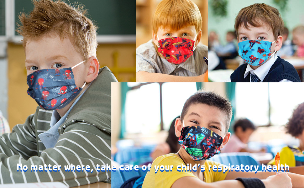 kids disposable face masks
